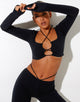 Immagine di Rana Crop Top nero