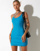 immagine di Ranti Mini Dress in Mesh Turquiose