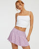 Immagine di Rara Mini Skirt in Ditsy Rose Lilac