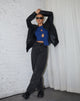 immagine di Raujo Top in lycra blu abbagliante