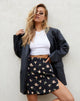 Immagine di Sheny Mini Gonna in Rose Garden Nero
