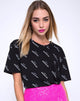 Immagine della t-shirt oversize Basic in Like a Broken Record