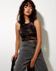 Immagine di Givas Crop Top in Oil Smoke