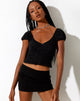 Immagine di Glasty Crop Top in Dainty Daisy Flock