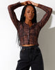 Immagine di Keera Shirt in Summer Rays Brown
