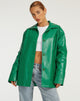 Giacca Walta in Pu Kelly Green