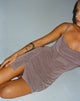 immagine di Revati Mini Dress in Charcoal