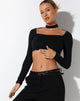 immagine di Ribus Crop Top nero