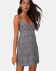 Immagine di Rilia Slip Dress in Ditsy Leopard Grigio