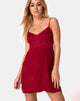 Immagine di Rilia Slip Dress in raso ghepardo lampone