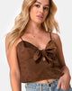 Immagine di Roce Top in Satin Chocolate