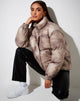 Immagine di Rofer Puffer Jacket in Beige Smoke