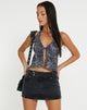 immagine di Roula Halter Top in Rar Leopard Grey