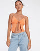 immagine di Rumak Top in Crepe Soft Orange