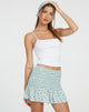 Immagine di Rylee Mini Gonna in Pretty Petal Green