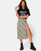 Immagine di Saika Midi Skirt in Nero Aster