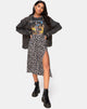Immagine di Saika Midi Skirt in Wild Tulip Nero