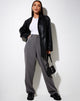 Immagine del pantalone Sakila in Charcoal sartoriale