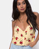 Immagine di Sanami Cami Top in Falling Rose Yellow