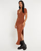 immagine di Savita Maxi Dress in bronzo
