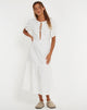 immagine di Sawyer Maxi Dress in bianco