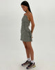 Immagine di MOTEL X JACQUIE Schmidt Mini Abito in Grigio