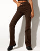 Immagine dei jeans Seam Bootleg in cioccolato amaro
