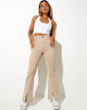 Immagine dei jeans Seam Split in inverno Sandwash