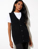 Immagine di Selvi Cardi in maglia nera