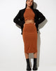 Immagine di Seody Midi Skirt in Bombay Brown