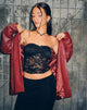 immagine di Shaka Bandeau Top in pizzo nero