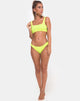 Immagine di Shani Bikini Bottom in 80s Crinkle Sour Lime