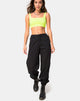 Immagine di Shani Crop Top in giallo neon