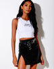 Immagine di Shenka Mini Gonna in Drape Sequin Nero
