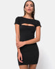 Immagine di Shimmie Bodycon Dress in nero
