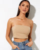 Immagine di Shoki Bandeau Top in Almond