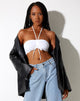 Immagine di Shuji Crop Top in Bianco