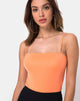Immagine del corpetto Sol in arancione fluo