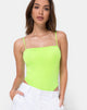 Immagine del corpetto Sol in verde fluo