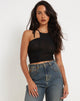 immagine di Sonja Crop Top nero