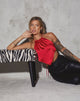 Immagine di Spence Top in rosso satinato