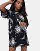Immagine della t-shirt Sunny Kiss in versione oversize Sole, Luna e Stelle