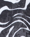 Trippy Zebra in paillettes trasparenti