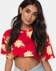 Immagine della t-shirt Super Cropped Tee in Sunny Days