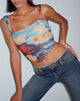 immagine di Taban Crop Top in Heat Map