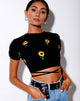 Immagine di Tasya Top in Ditsy Sunflower