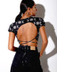 Immagine di Tasya Crop Top in Moonlight Black