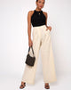 Immagine dei pantaloni Yeva Flare in ecrù