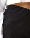 Raso Ditsy Rose Nero