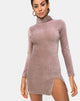 Immagine di Tor Dress in Velvet Rib Taupe